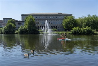 Mülheim an der Ruhr, civic hall, Theatre, North Rhine-Westphalia, Germany, Europe