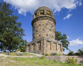 The Bismarck Tower in Radebeul, also known as the Bismarck Column, is one of around 145 Bismarck