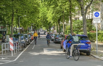 Fahrradstraße, Handjerystraße, Friedenau, Schöneberg, Tempelhof-Schöneberg, Berlin, Germany, Europe