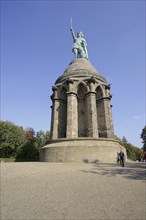 Hermann Monument by Ernst von Bandel, Detmold, Teutoburg Forest, North Rhine-Westphalia, Germany,