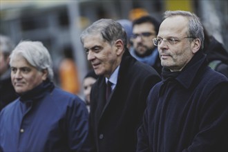 (R-L) Felix Klein, Federal Government Commissioner for Jewish Life in Germany and the Fight against