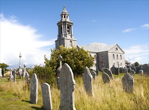 Georgian architecture of Saint George church, Isle of Portland, Dorset, England, UK