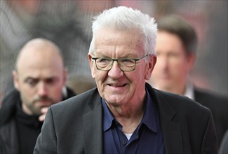 Politician Winfried Kretschmann, Bündnis90 Die Grünen, Minister President of Baden-Württemberg,