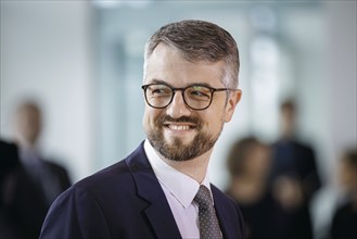 Wolf Heinrich Reuter, State Secretary in the Federal Ministry of Finance, pictured at the start of