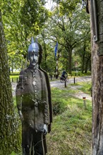 The so-called Green Border, at the former border crossing Grenzweg near Straelen-Kastanienburg and