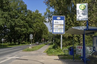 Green border, border crossing Siebengewald-Gaesdonck, south of Goch, without controls, between the