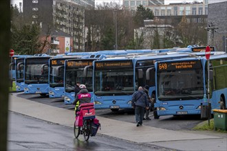 WSW bus advertising board, for new bus drivers, bus car park, during break times, above the central