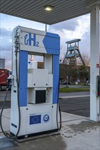 Hydrogen filling station, at the Hertern hydrogen competence centre, h2Herten, on the site of the