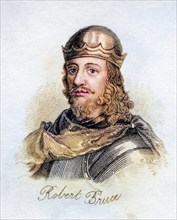 Robert I. King of Scots 1274 -1329 Robert the Bruce from the book Crabbs Historical Dictionary from