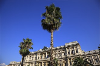 Palazzo di Giustizia, Palace of Justice, Prati district on the banks of the Tiber, Rome, Italy,