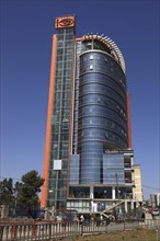 Addis Ababa, high-rise building in the city centre, Ethiopia, Africa