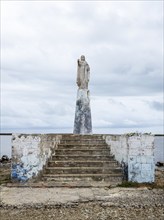 Jesus statue, Mar Rosado, Galerazamba, Bolivar, Colombia, South America