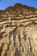 Sandstone cliffs and beach West Bay, Bridport, Dorset, England, UK