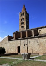 Pomposa, Abbatia Sanctae Mariae Pomposae, former abbey of the Benedictine order at the mouth of the