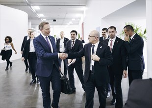 Christian Lindner (FDP), Federal Minister of Finance, meets Mehmet Simsek, Minister of Finance of