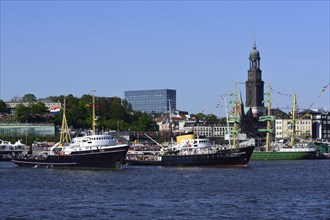 Deutschland, Hamburg, Hafen, St. Michaelis, Seeschlepper Elbe und Holland