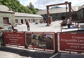 National slate museum, Llanberis, Gwynedd, Snowdonia, north Wales, UK