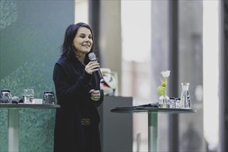 Annalena Bärbock (Alliance 90/The Greens), Federal Foreign Minister, photographed at the kick-off