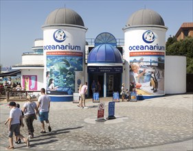 Oceanarium building, Bournemouth, Dorset, England, UK