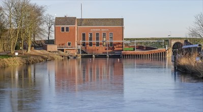 Schöpfwerk, Greetsiel, Krummhörn, East Frisia, Germany, Europe