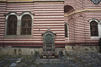 Tomb of Neofit Rilski at the Rila monastery, Bulgaria. Neofit Rilski was a 19th century bulgarian