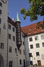 Europe, Germany, Bavaria, state capital Munich, Old Town, Old Court, built 1253 by Ludwig the