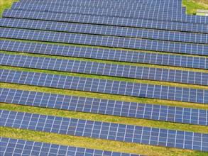 Mühlenfeld solar park, near Neukirchen-Vluyn, over 15, 000 solar modules spread over 24 hectares,