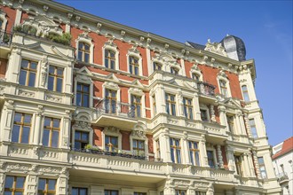 Old building, Danziger Straße, Prenzlauer Berg, Pankow, Berlin, Germany, Europe