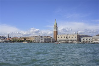 St Mark's Square and Palazzo Ducale, Venice, Metropolitan City of Venice, Italy, Europe