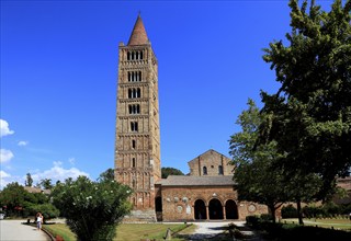 Pomposa, Abbatia Sanctae Mariae Pomposae, former abbey of the Benedictine order at the mouth of the