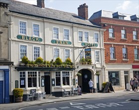 Black Swan hotel pub Devizes, Wiltshire, England, United Kingdom, Europe