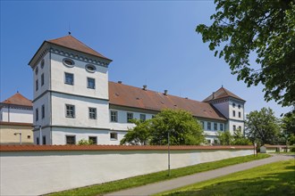 Meßkirch Castle, Castle of the Counts of Zimmern, Zimmern Castle, regular four-wing castle complex,