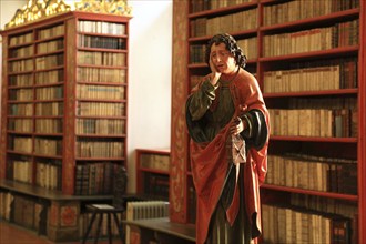 Prague Lesser Town, Monastery Library, Philosophical Library Hall in the Strahov Praemonstratensian