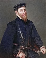 Sir Thomas Gresham 1518/19-1579, English merchant, financier and founder of the Royal Exchange.