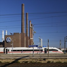 Wolfsburg NordSüd cogeneration plant, main plant of Volkswagen AG with ICE at Wolfsburg main