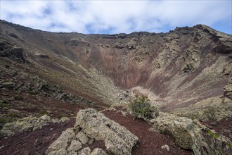 La Corona volcanic crater, Lanzarote, Ye, Canary Islands, Spain, Europe