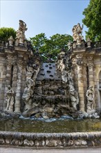 Nymph Fountain in the Zwinger, park, park complex, architecture, attraction, famous, historical,