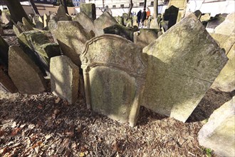 The Old Jewish Cemetery in the Josefov district is one of the most historically significant Jewish