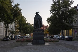 Monument to General Friedrich Wilhelm von Steuben (1730-1794), fought in the American War of