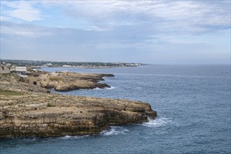 Coast near Polignano a Mare, Apulia, Italy, Europe