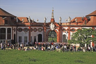 Seehof Castle, Memmelsdorfer Tor, summer residence of the Bamberg prince bishops, Memmelsdorf,