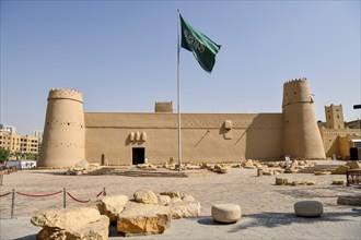 Al Masmak Fort, historic fortress from 1865, Riyadh, Saudi Arabia, Asia