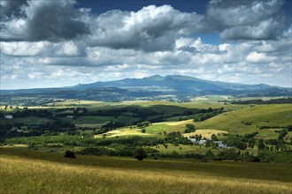 Sancy massif, Auvergne Volcanoes Natural Park, Puy de Dome department, Auvergne Rhone Alpes,