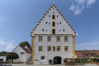 Former Renaissance castle, destroyed in the Peasants' War in 1525, rebuilt 1552-1558, Trunstadt,