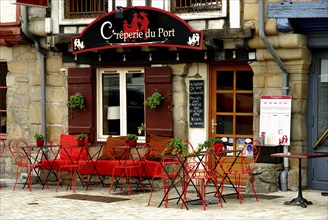 Creperie, Vannes, Morbihan, Brittany, France, Europe