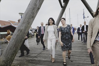 (L-R) Annalena Bärbock (Alliance 90/The Greens), Federal Foreign Minister, and Monika Heinold,