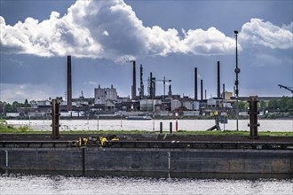 The Venator chemical plant in Duisburg-Homberg, on the Rhine, currently about half of the employees