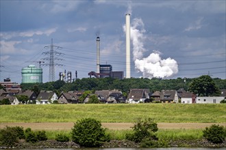 Hüttenwerke Krupp-Mannesmann, HKM in Duisburg-Hüttenheim, 2 blast furnaces, coking plant,