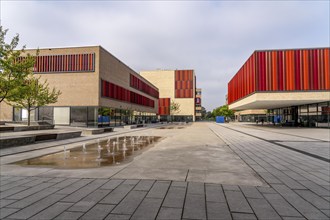 The campus of the Ruhr West University of Applied Sciences, HRW, a state university of applied