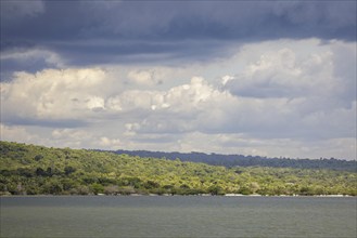 View of the Rio Tapajos near Jamaraqua, Tapajos National Forest, 20.07.2024. Photographed on behalf